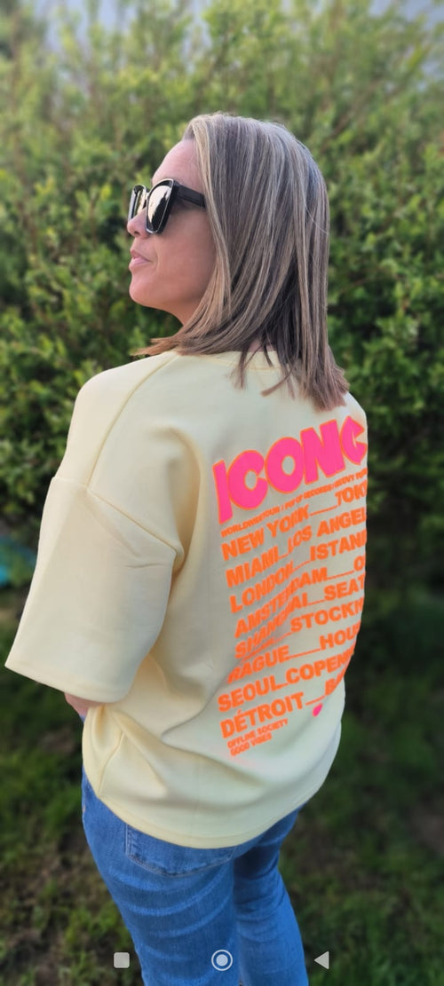T Shirt Iconic 💛🩷