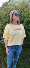 T Shirt Iconic 💛🩷